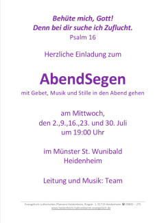 Abendsegen